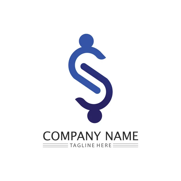 Business Corporate Letter Logo Design Vector — Stock Vector