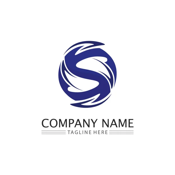 Business Corporate Letter Logo Ontwerp Vector — Stockvector