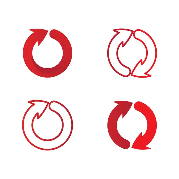 Anillo Logo Negocio Círculo Logo Diseño Vector — Archivo Imágenes Vectoriales