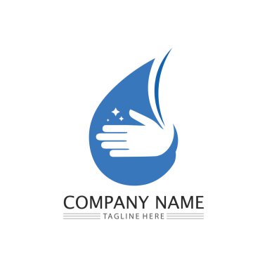 Temiz tasarım simgesi işareti ve logo tasarım vektörü çizimi