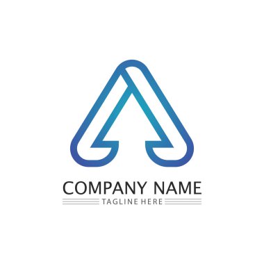 Ok vektör illüstrasyon simgesi Logo Şablonu tasarımı