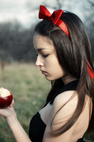 Branca de neve de contos de fadas — Fotografia de Stock