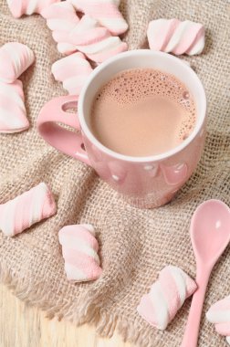 ev yapımı kakao marshmallows içki