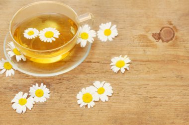 Papatya ve bitkisel çay