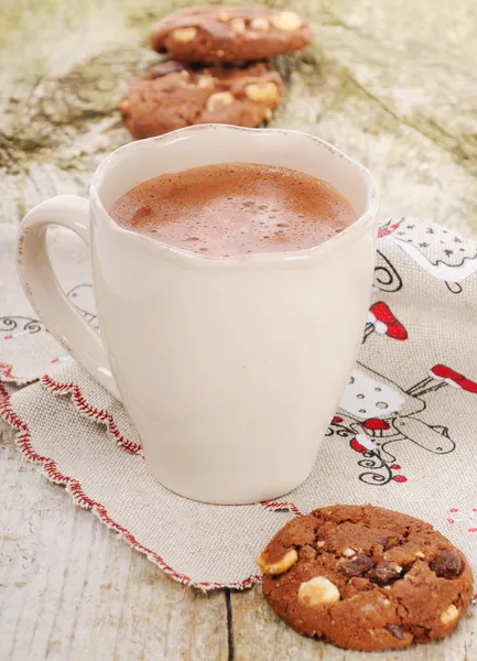 Jul varm choklad — Stockfoto