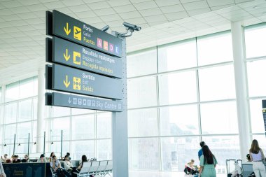 Barcelona, Spain, 14 August 2022: airport of Barcelona. High quality photo