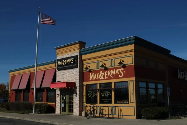 Columbus Ohio Dec 17, 2021 Max and Erma's Restaurant.