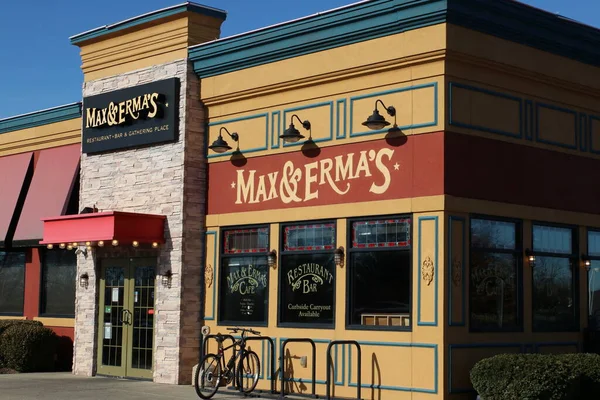 Columbus Ohio Dec 17, 2021 Max and Erma's Restaurant.