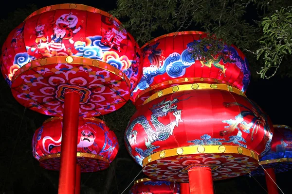 Cleveland Ohio August 2019 Asian Lantern Festival Display Cleveland Metroparks — Stock Photo, Image