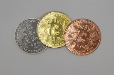 Columbus Ohio 5 Nisan 2021 Bitcoin Kripto Para Birimi