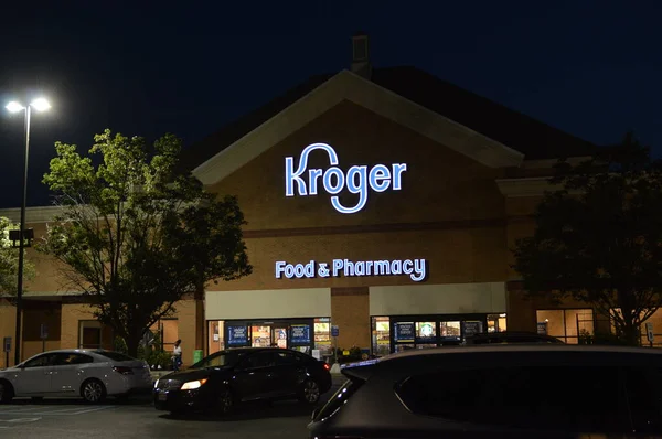 Kroger Simplemente Kroger Una Empresa Estadounidense Fundada Por Bernard Kroger — Foto de Stock