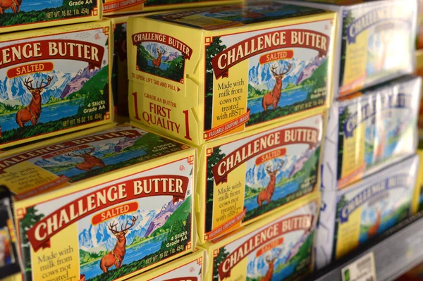 Columbus Usa Junio 2019 Land Lakes Butter Exhibe Pasillo Del — Foto de Stock