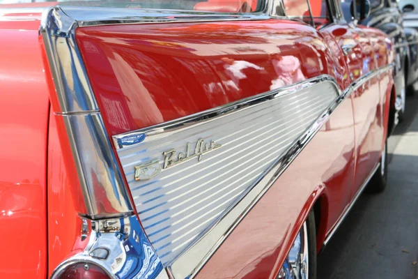 Long Beach Usa 2011Custom Chevy Bel Air Convertible Προτεινόμενα Πίσω — Φωτογραφία Αρχείου