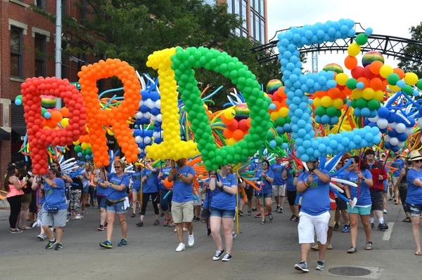 Columbus June 2017 Stonewall Columbus Pride Festival Columbus Ohio 它是中西部第二大Lgbtq骄傲节 — 图库照片