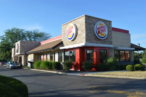 Columbus Burger King Retail Fast Food Posizione Più Milioni Ospiti — Foto Stock