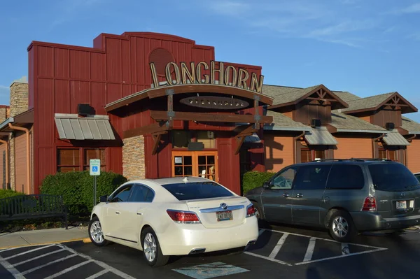 Columbus July 2017 Longhorn Steakhouse Casual Dining Restaurant Chain Serving — Foto de Stock