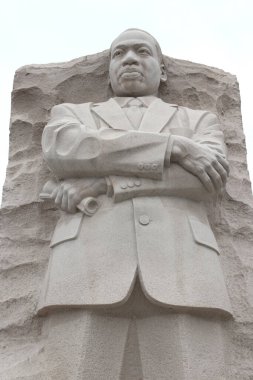 Washington, DC / ABD 8 Mart 2019: Martin Luther King Jr. Anıtı öldürülen Vatandaşlık Hakları aktivistine saygılarını sundu.