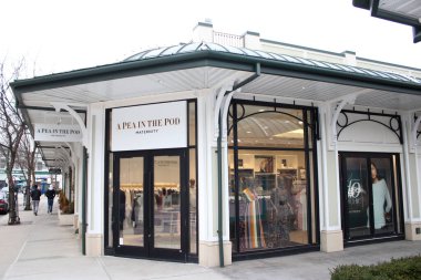 Columbus, Ohio / ABD 28 Şubat 2019: Easton Şehir Merkezi 'ndeki Bezelye Doğumhanesi.