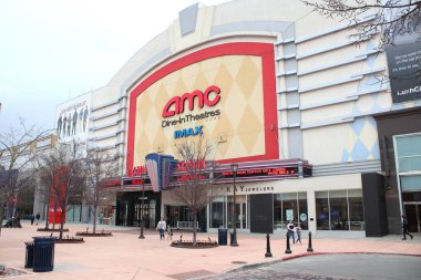 Columbus, Ohio / ABD 28 Şubat 2019: AMC IMAX Tiyatrosu