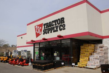 Pickerington, OH / USA 11 Nisan 2019 Traktör Tedarik Şirketi bir donanım ve araç tedarikçisidir..