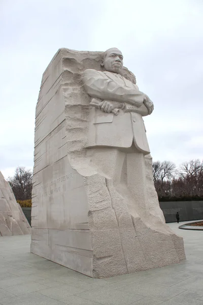 Waszyngton Usa Marca 2019 Martin Luther King Memorial Składa Hołd — Zdjęcie stockowe