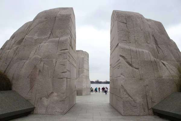 Washington Abd Mart 2019 Martin Luther King Anıtı Öldürülen Vatandaşlık — Stok fotoğraf