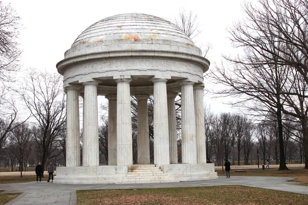 Washington Abd Mart 2019 Washington Dünya Savaşı Anıtı — Stok fotoğraf