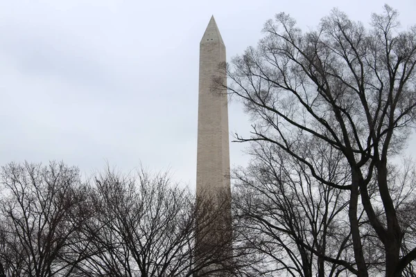 Вашингтон Округ Колумбия Сша Марта 2019 Года Washington Monument Washington — стоковое фото