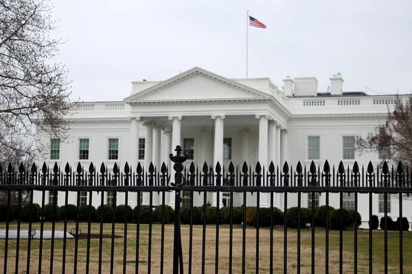 Washington Usa Marzo 2019 Casa Bianca Trova Nella Capitale Delle — Foto Stock