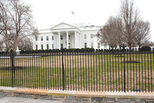 Washington Usa March 2019 White House Located Nations Capitol 1600 — Stock Photo, Image