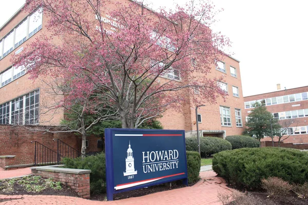 Silver Springs Usa March 2019 Campus Hbcu Howard University Located — Stock Photo, Image