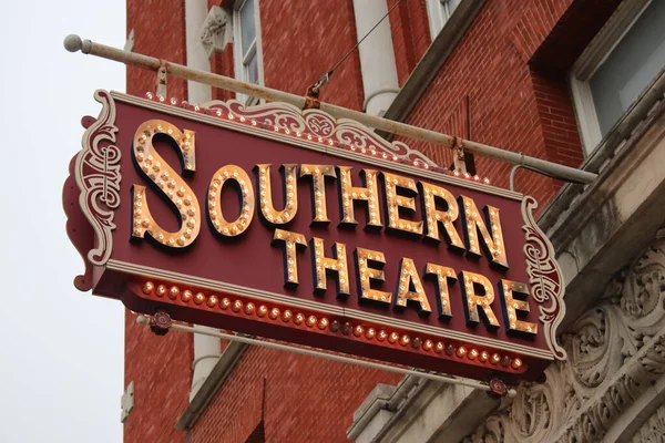 オハイオ州コロンバス2019年2月28日 歴史的な南劇場は コロンバスの多くのライブステージ公演のランドマークです — ストック写真