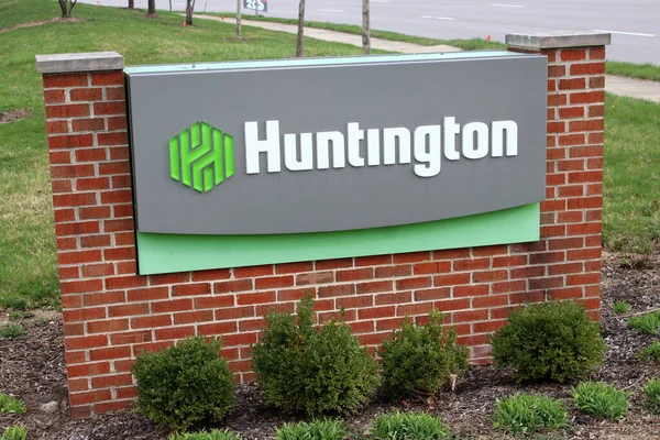 Columbus Usa April 2019 Huntington Bancshares Een Bank Met Hoofdkantoor — Stockfoto