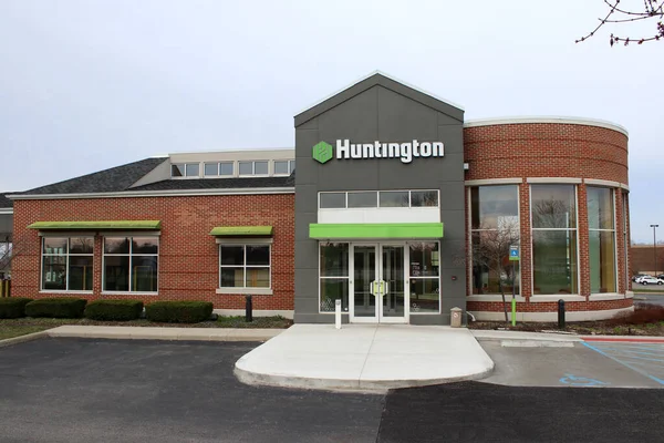 Columbus Usa Abril 2019 Huntington Bancshares Holding Bancario Con Sede — Foto de Stock