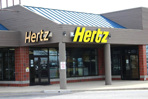 Columbus Usa April10 2019 Hertz Corporation Subsidiary Hertz Global Holdings — Stock Photo, Image