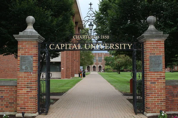 Columbus Agosto 2021 Capital University Campus — Foto de Stock