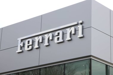 Columbus Ohio 2 Mart 2022 MAG Otomotiv Ferrari Galerisi