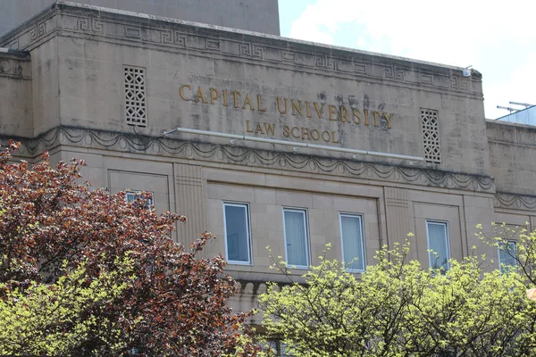 Columbus Ohio May 2022 Capital University Law School Downtown Columbus — Stock Photo, Image