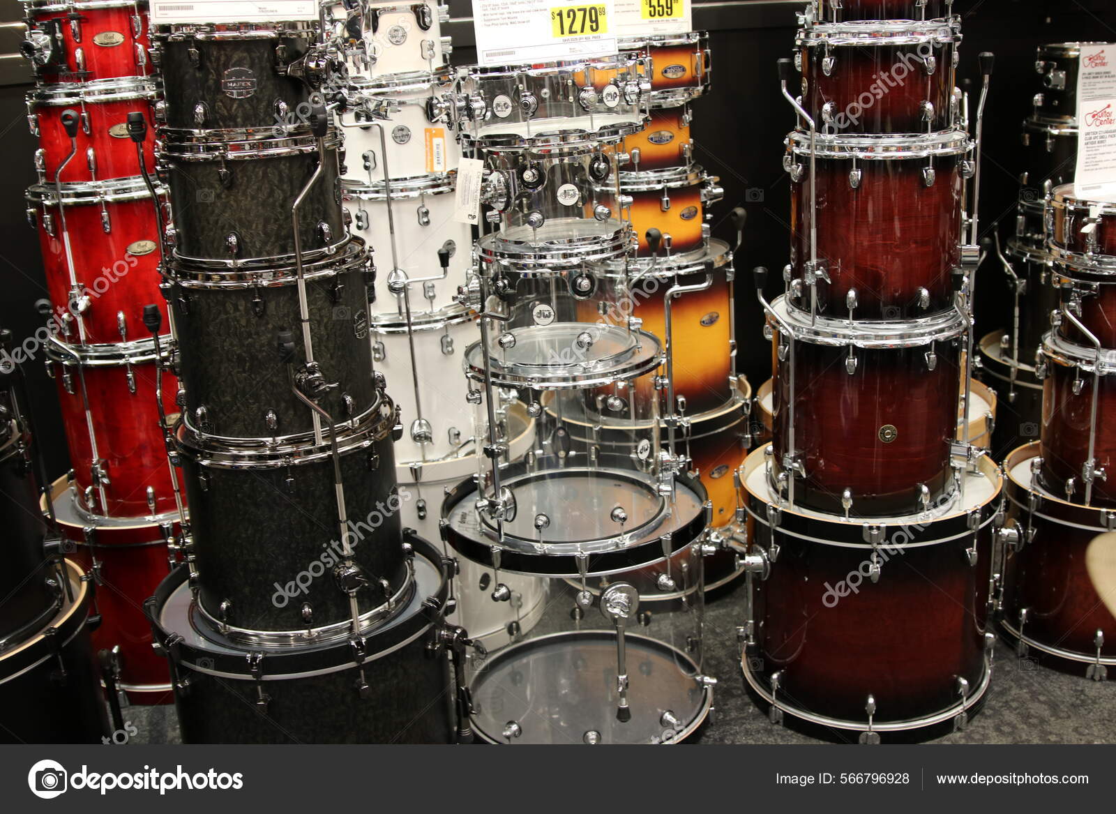Columbus Ohio March 2024 Variety Drums Accessories Available Retail