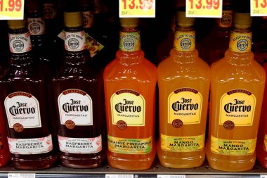 Columbus Ohio 5 Aralık 2020 Cuervo Margarita Karışık İçecekler