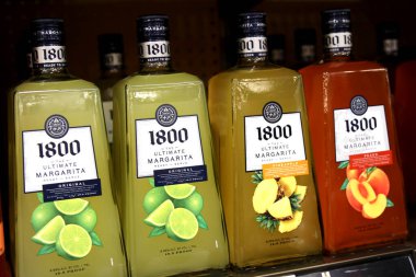 Columbus Ohio 5 Aralık 2024 1800 Margarita Karışık İçecekler