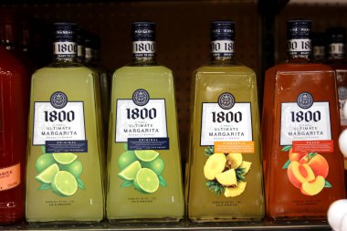 Columbus Ohio 5 Aralık 2024 1800 Margarita Karışık İçecekler