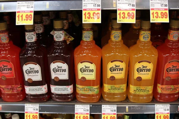 Columbus Ohio 5 Aralık 2020 Cuervo Margarita Karışık İçecekler