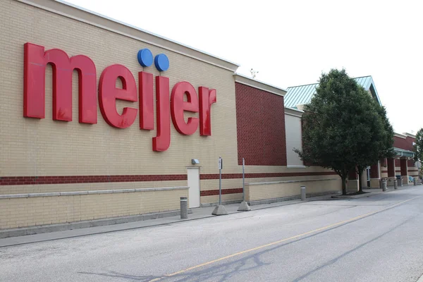 Columbus Ohio Estados Unidos Julio 2019 Meijer Inc Una Cadena — Foto de Stock