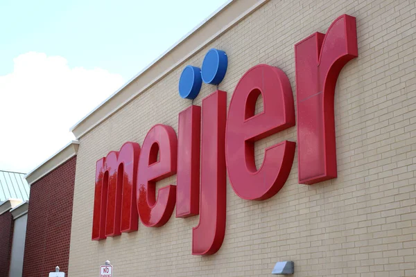 Columbus Ohio Estados Unidos Julio 2019 Meijer Inc Una Cadena — Foto de Stock