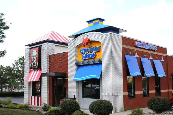 Columbus Ohio 15 Ağustos 2024 Long John Silvers Restoranı