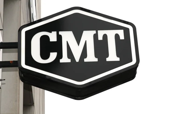 Nashville Tenn February 2020Cmt American Pay Television Channel Owned Viacom — Foto Stock