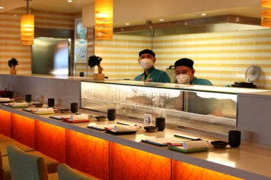 Nassau Bahamalar 30 Mayıs 2022 Bonsai Suşi Restoranı