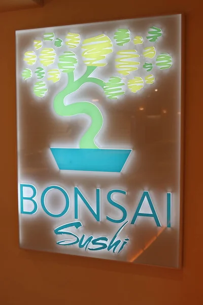 Nassau Bahamas May 2022 Bonsai Sushi Restaurant — Stock Photo, Image