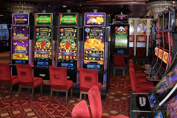 Nassau Bahamas Mai 2022 Assortiment Machines Sous Casino — Photo
